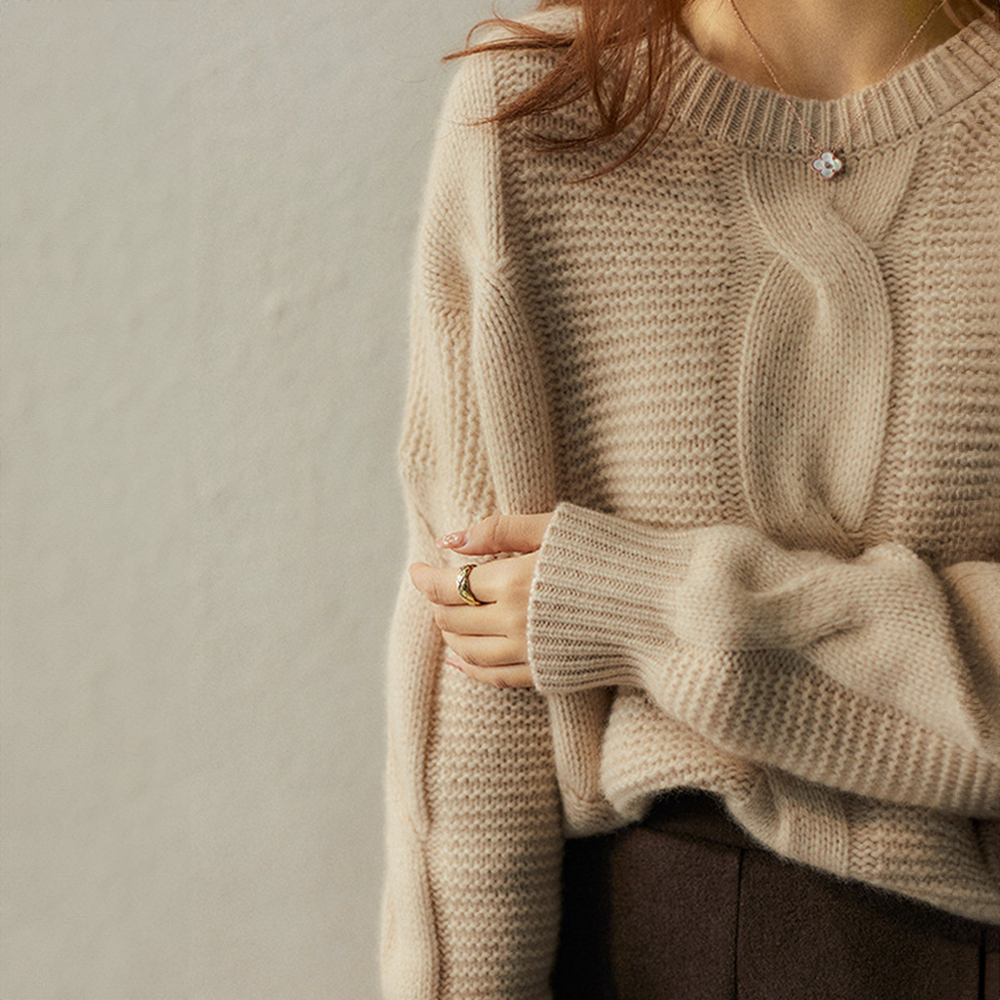 MIRAGE CASHMERE SWEATER