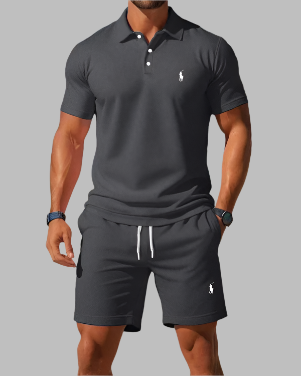Ꮢalph Ⅼauren Men's Two-Piece Set – Timeless Elegance