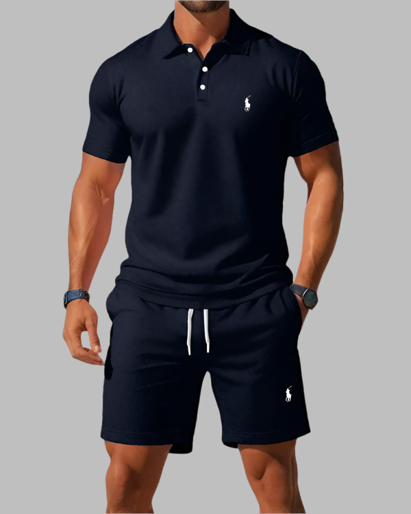 Ꮢalph Ⅼauren Men's Two-Piece Set – Timeless Elegance