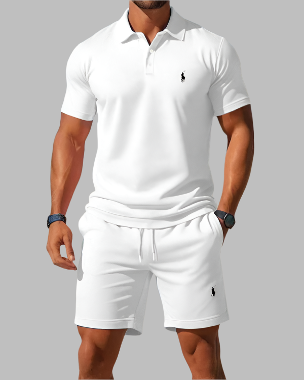 Ꮢalph Ⅼauren Men's Two-Piece Set – Timeless Elegance