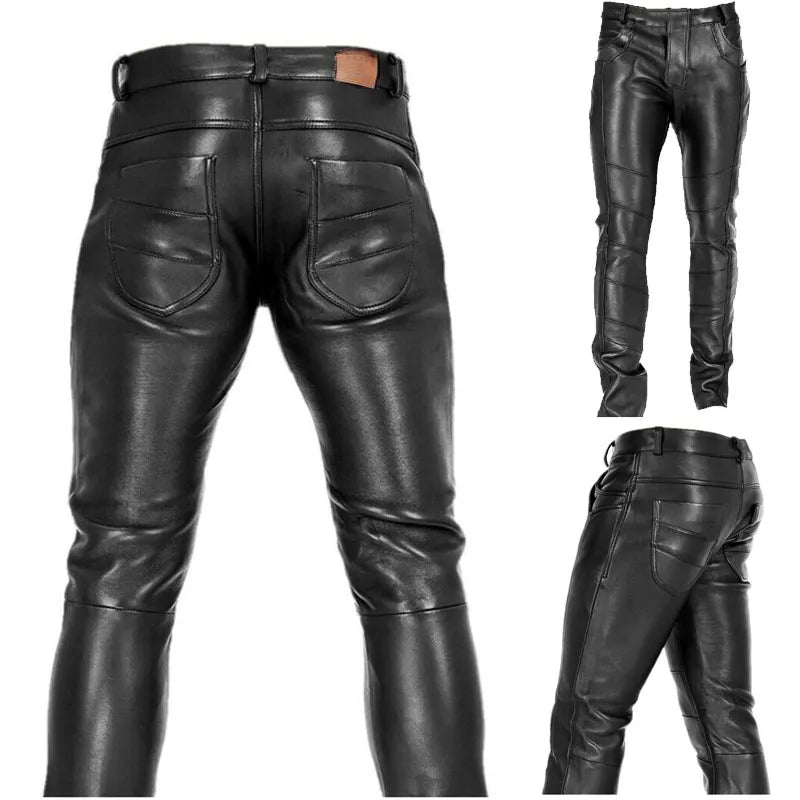 PANTHER LEATHER PANTS
